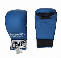 Перчатки Для Карате Green Hill Cobra KMС-6083-blue