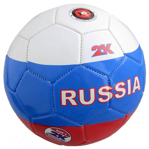 Мяч Футбольный 2K Patriot 127066p-white-royal-red