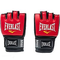 Перчатки Mma Everlast Pro Style Grappling 7778-red